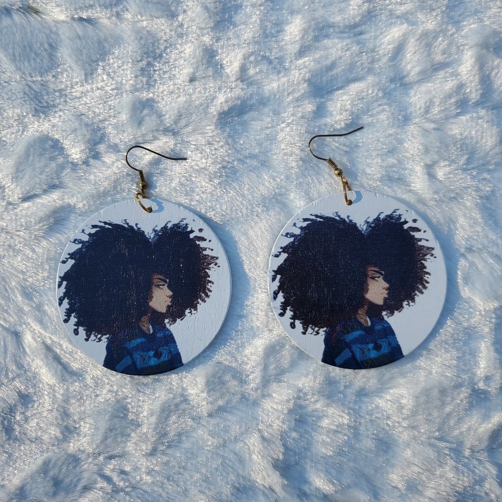 Big Hair Earrings